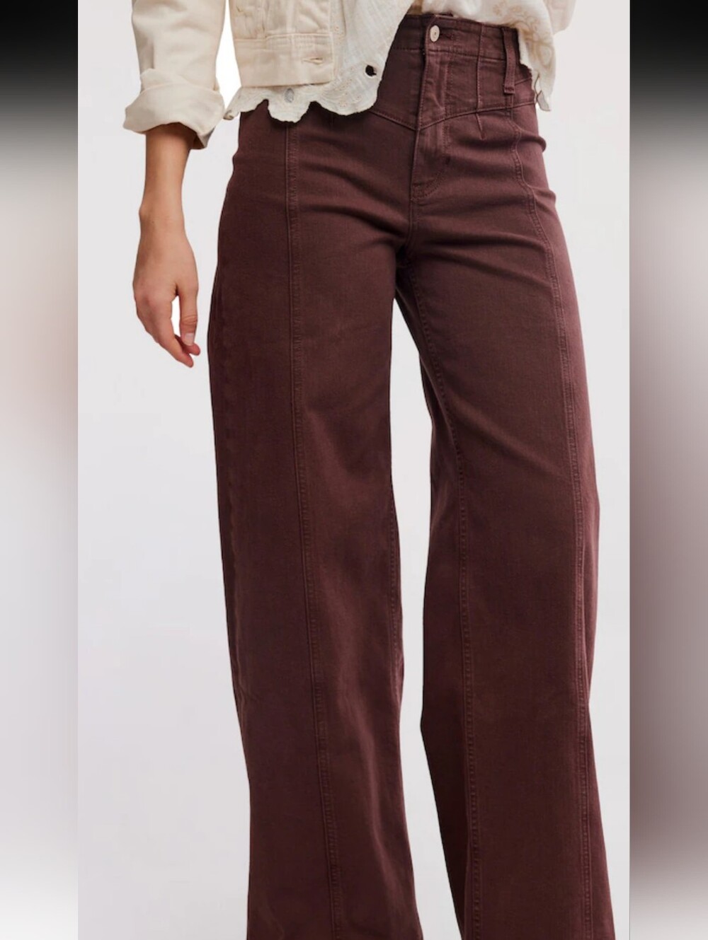 We The Free Libre Wide Leg Jeans *NWT *30  * Super Cute
